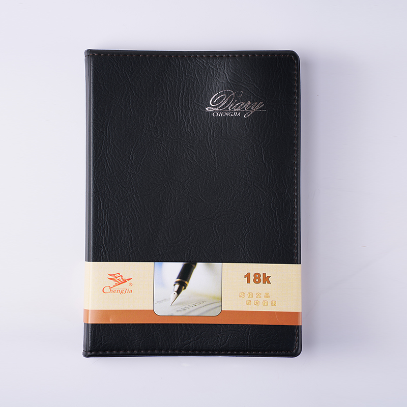 PVC Leather White Paper Soft Cover Notebook PVC Leather White Paper Soft Cover Notebook
