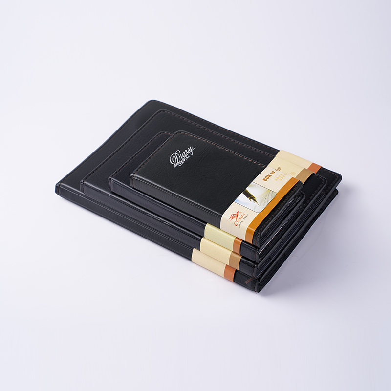 PVC Leather White Paper Soft Cover Notebook PVC Leather White Paper Soft Cover Notebook