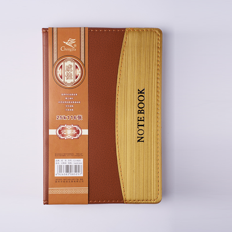 Leather Stitching Soft Surface Soft Cover Notebook